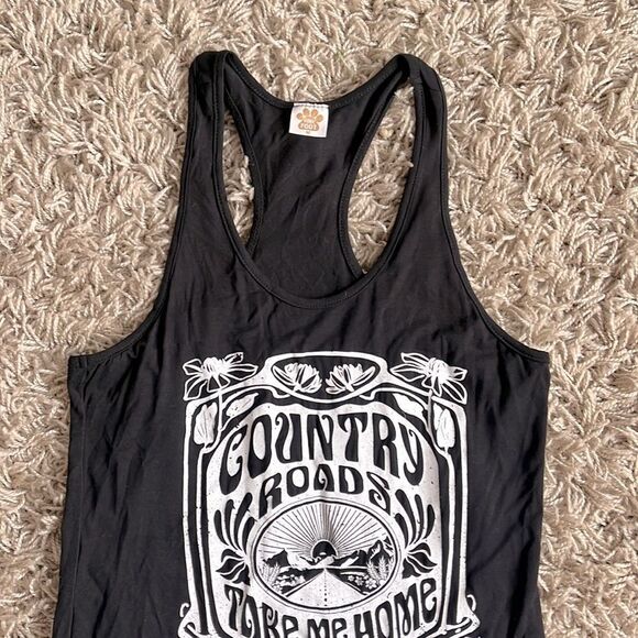 NWOT PINK FOOT Racer Back Tank Top Various Sizes - Picture 3 of 5